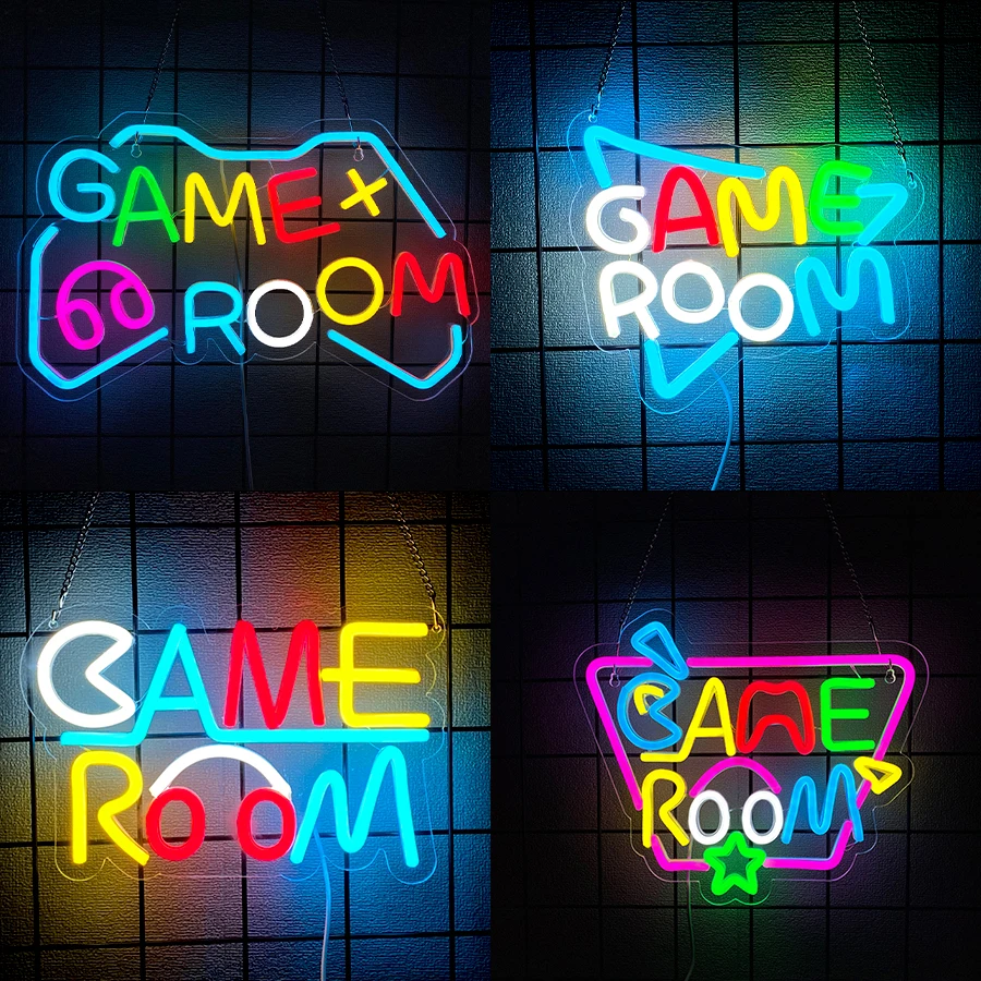 Party Games Best - LED Light Up Sign For Bedroom,Game