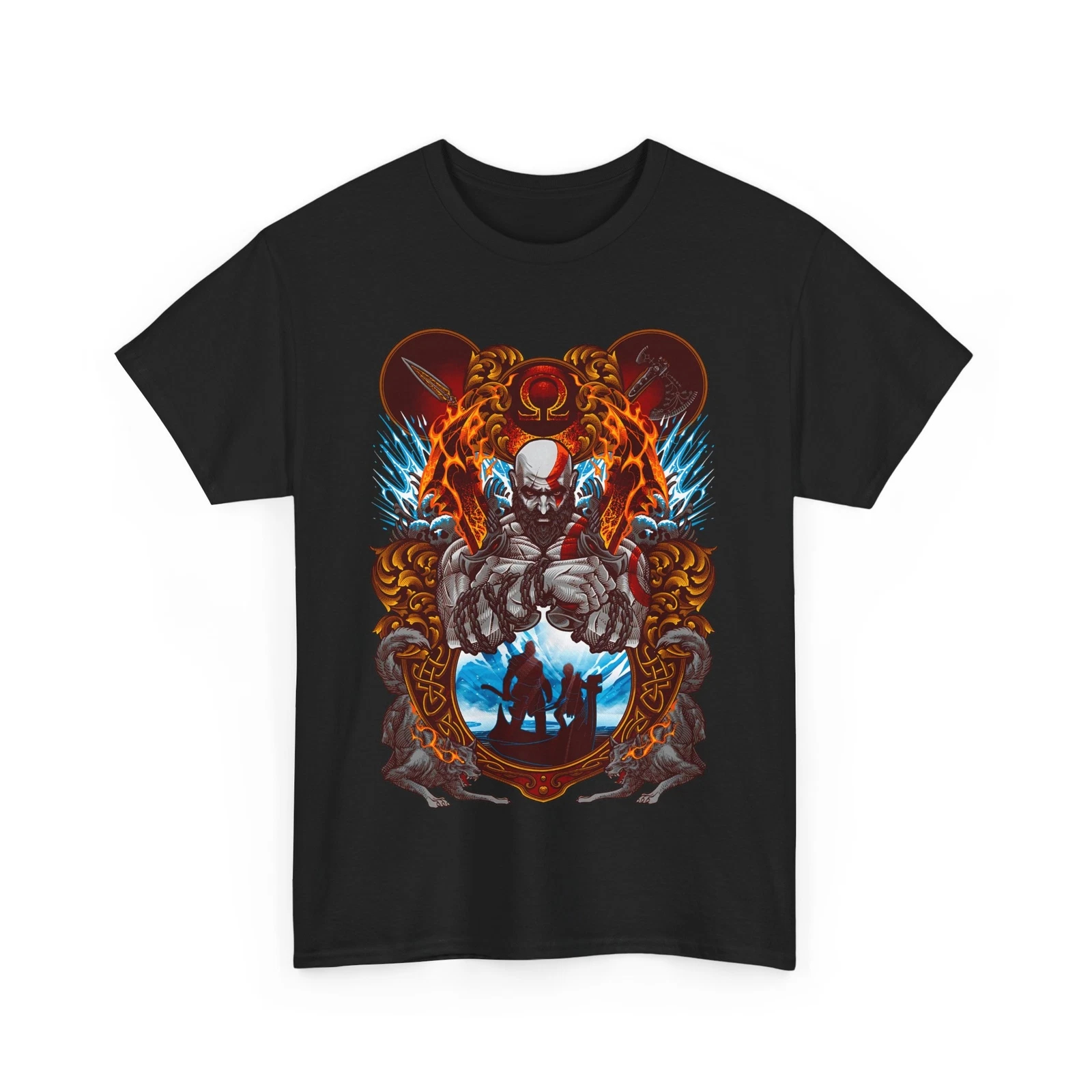 Party Games Ps5 - Video game T-shirt, Kratos, Shirts for