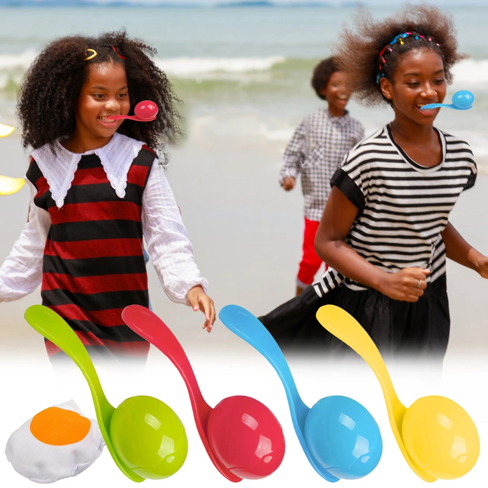 Set Egg And Spoon Game For Kid - Party Games Juego avis et prix