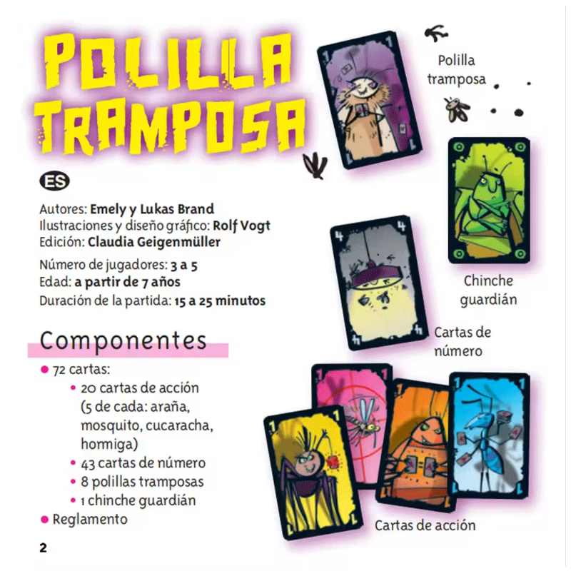 Polilla Tramposa Español Playi - Party Games Juego avis et prix