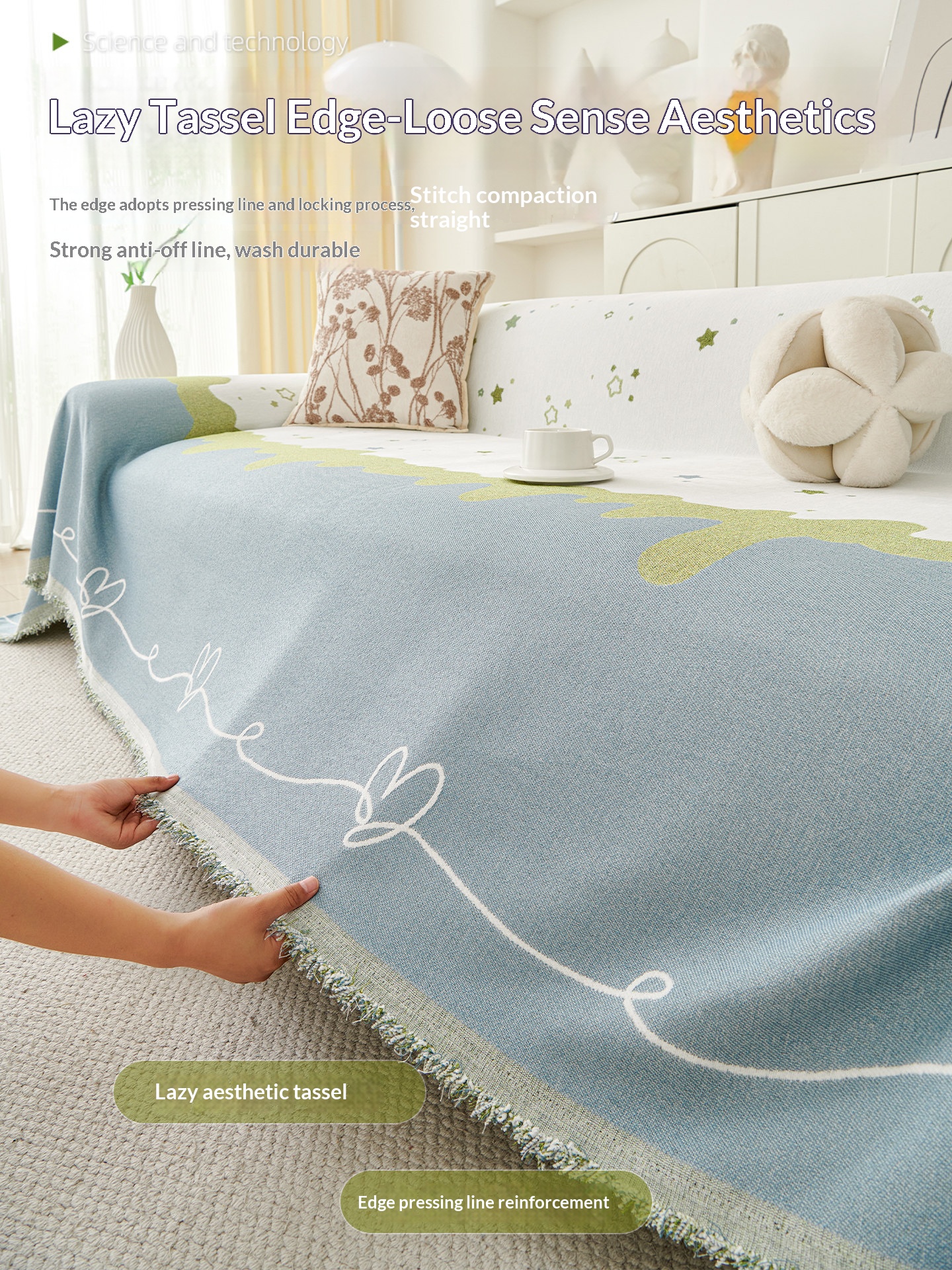 Sofa Cover Protector 2 Seater  - Washer Toss Set avis et prix