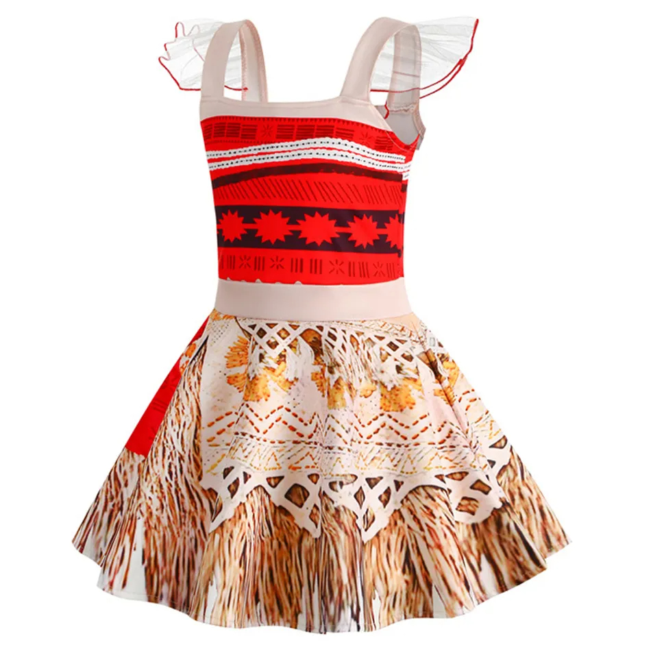Princess Cosplay Moana Dress T - Party Games Moana avis et prix