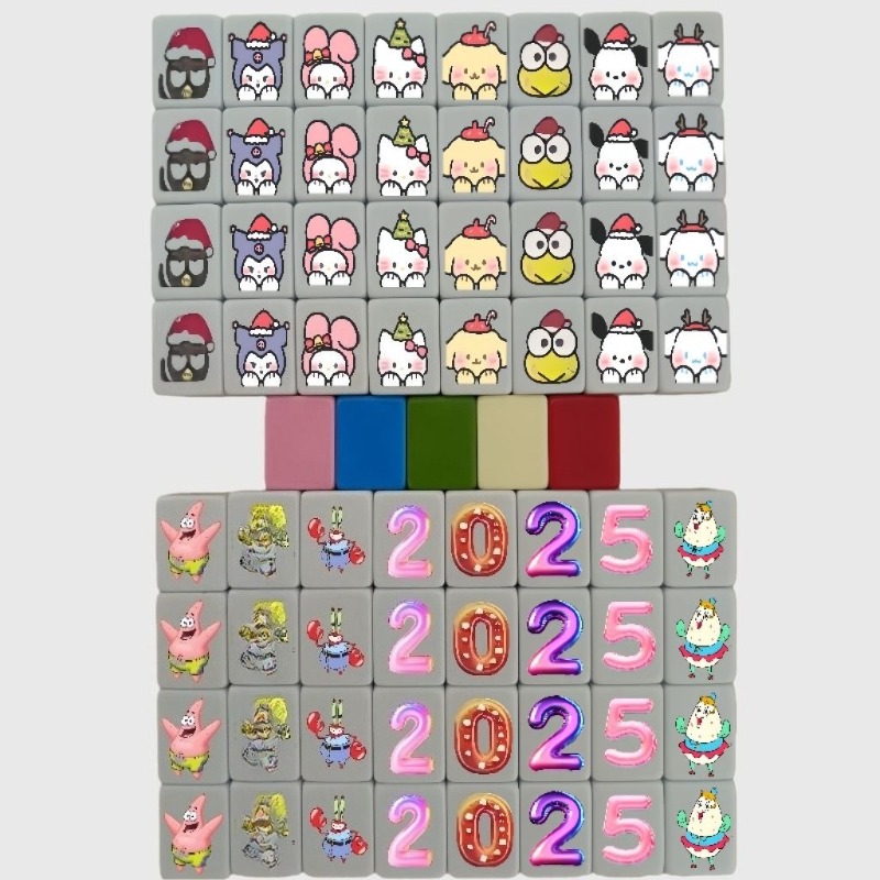 Tiktok Sanrio Mahjong Juego He - Party Games Juego avis et prix