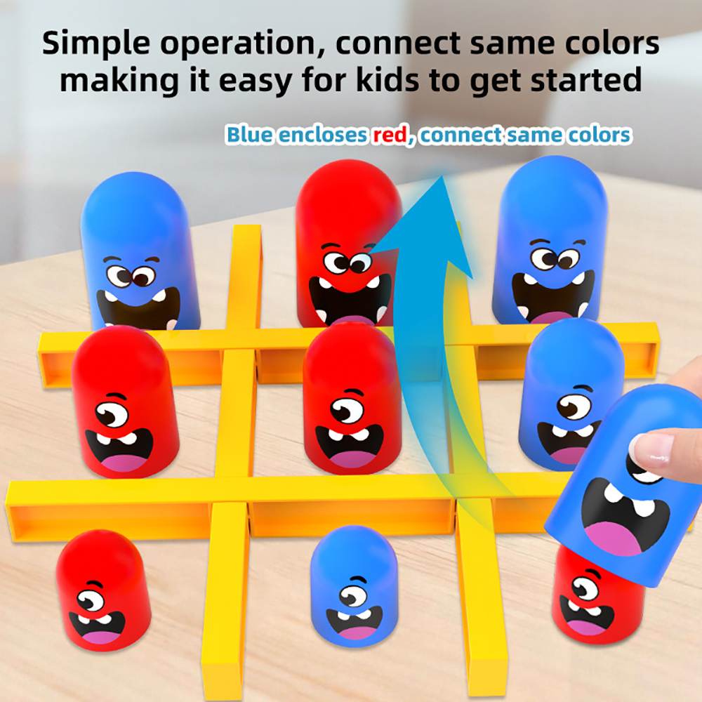 Tic-Tac-Toe Board Game Puzzle  - Party Games Juego avis et prix