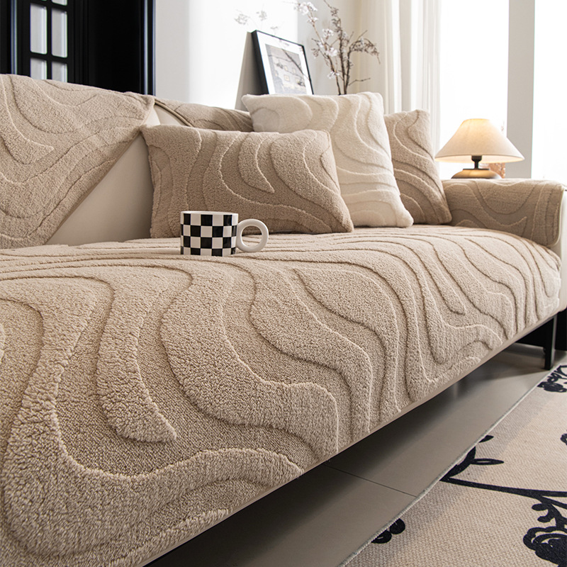 Plush sofa cover non-slip prem - Washer Toss Set avis et prix