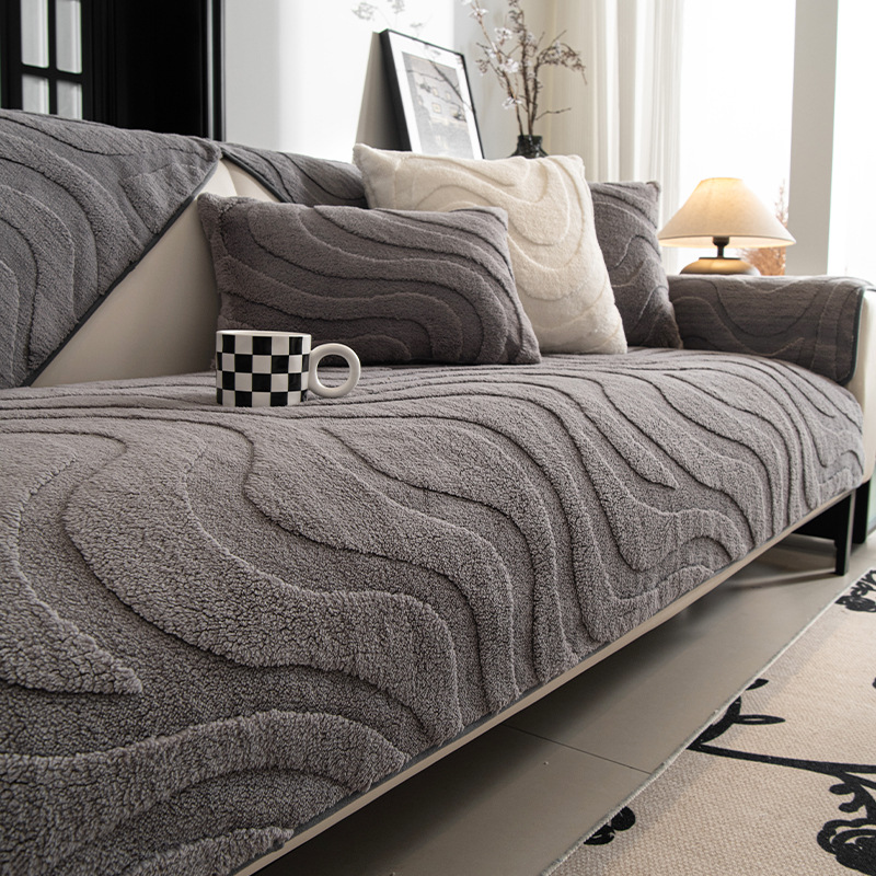 Plush sofa cover non-slip prem - Washer Toss Set avis et prix