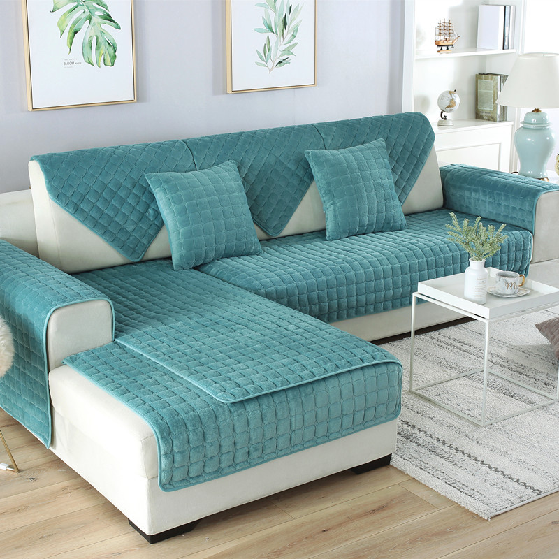 Thickened Flannel Sofa Cushion - Washer Toss Set avis et prix