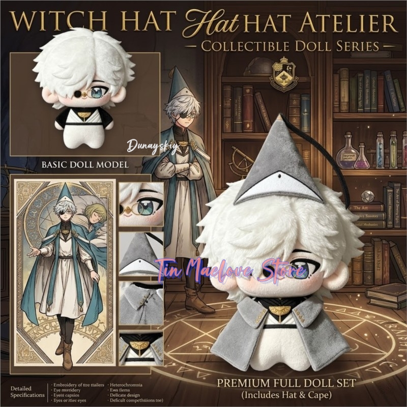 Witch Hat Atelier Qifrey Gift1 - Party Games Best avis et prix