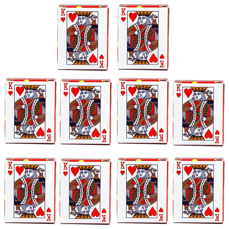 Mini Poker Playing Cards Festi - Party Games Juego avis et prix