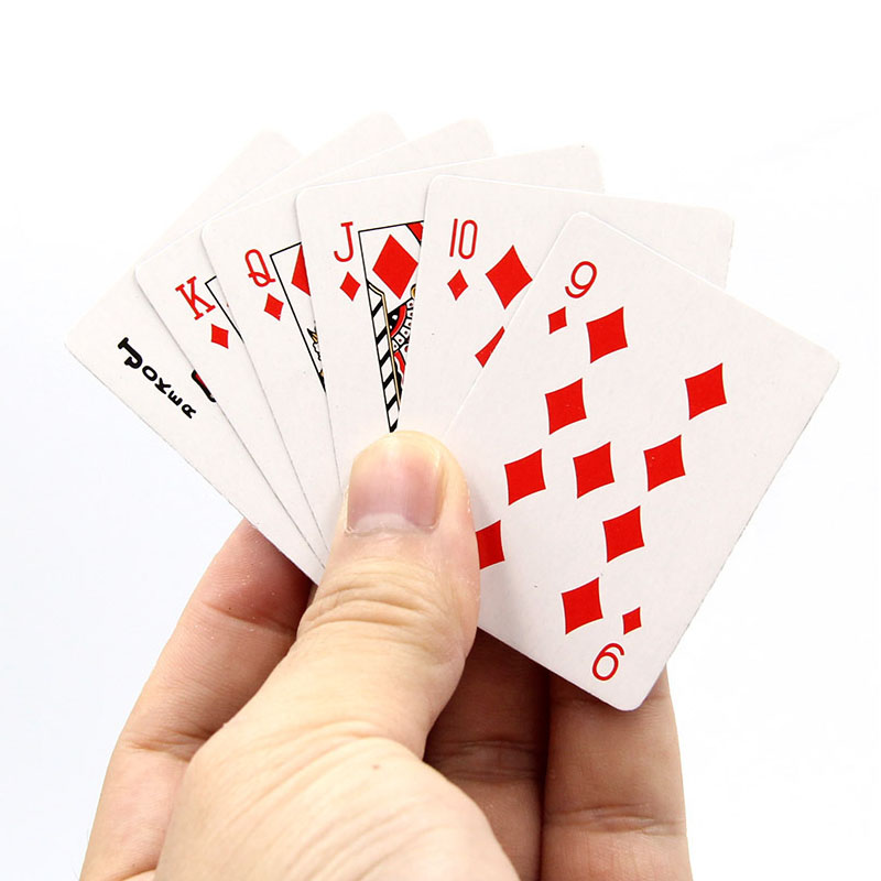 Mini Poker Playing Cards Festi - Party Games Juego avis et prix
