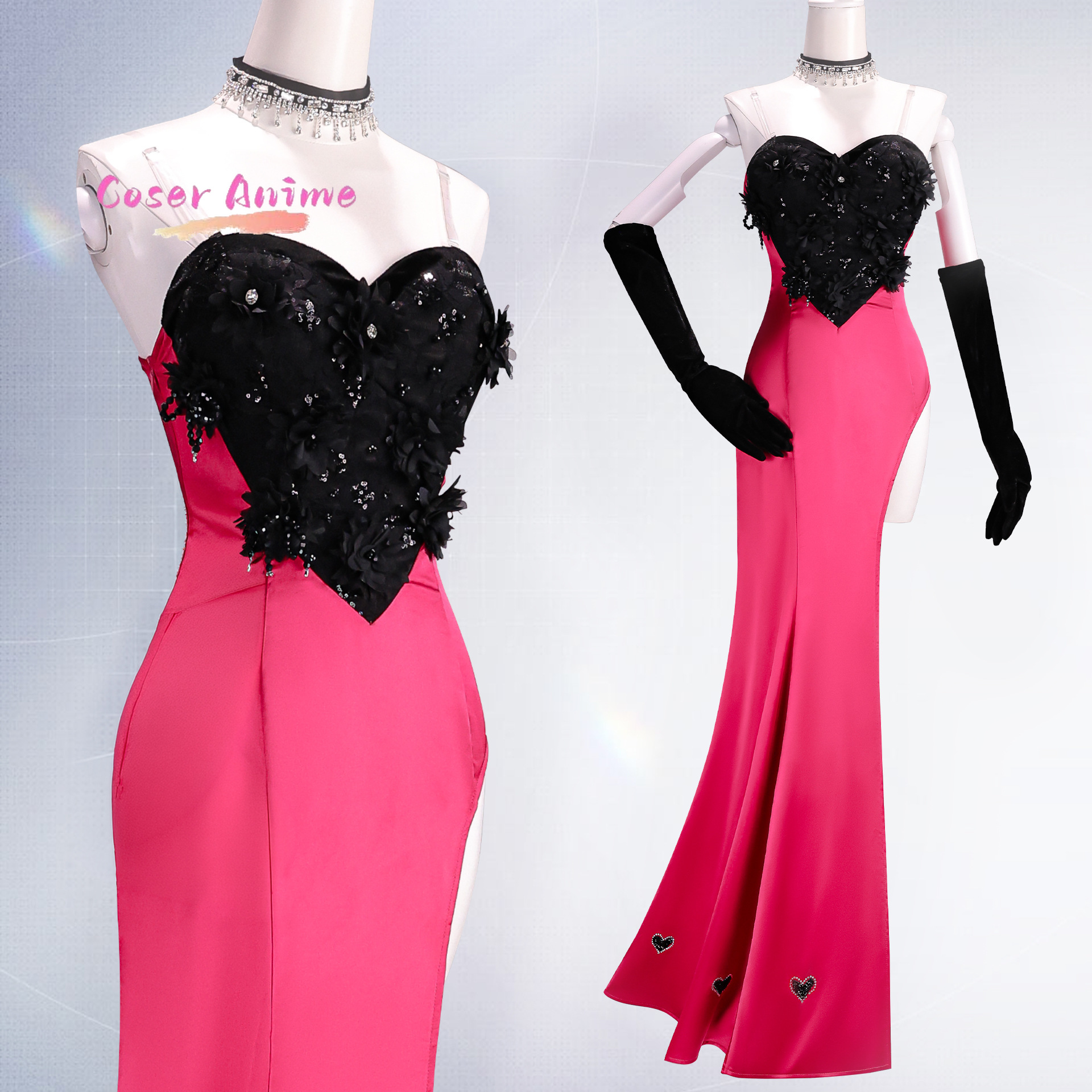 Angel Dust Cosplay Costume Uni - Party Games For Christmas avis et prix