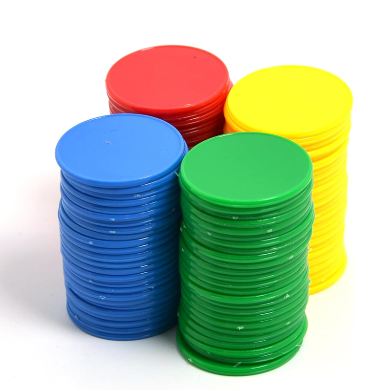 Bingo Markers Chips 37MM 4 Col - Party Games Juego avis et prix
