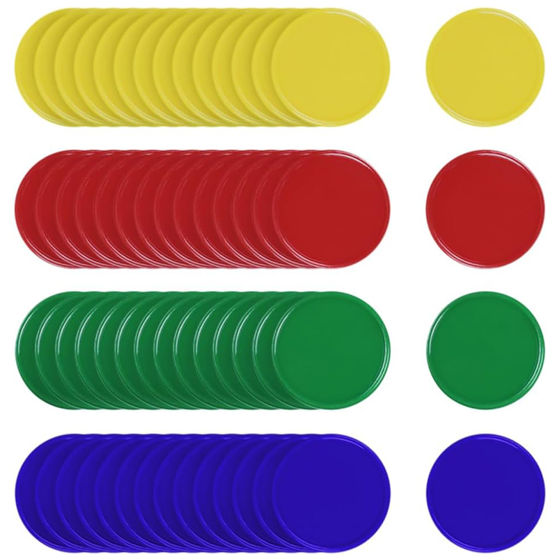 Bingo Markers Chips 37MM 4 Col - Party Games Juego avis et prix