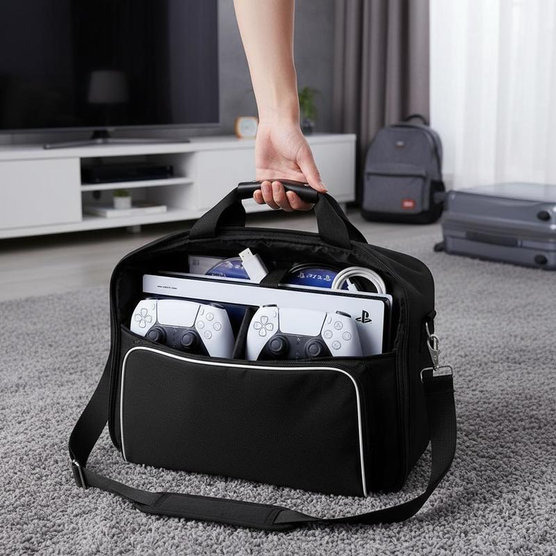 Game Console Suitcase 17x12x7  - Party Games Ps5 avis et prix
