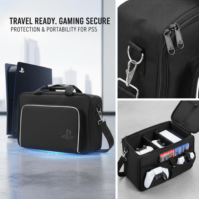 Game Console Suitcase 17x12x7  - Party Games Ps5 avis et prix