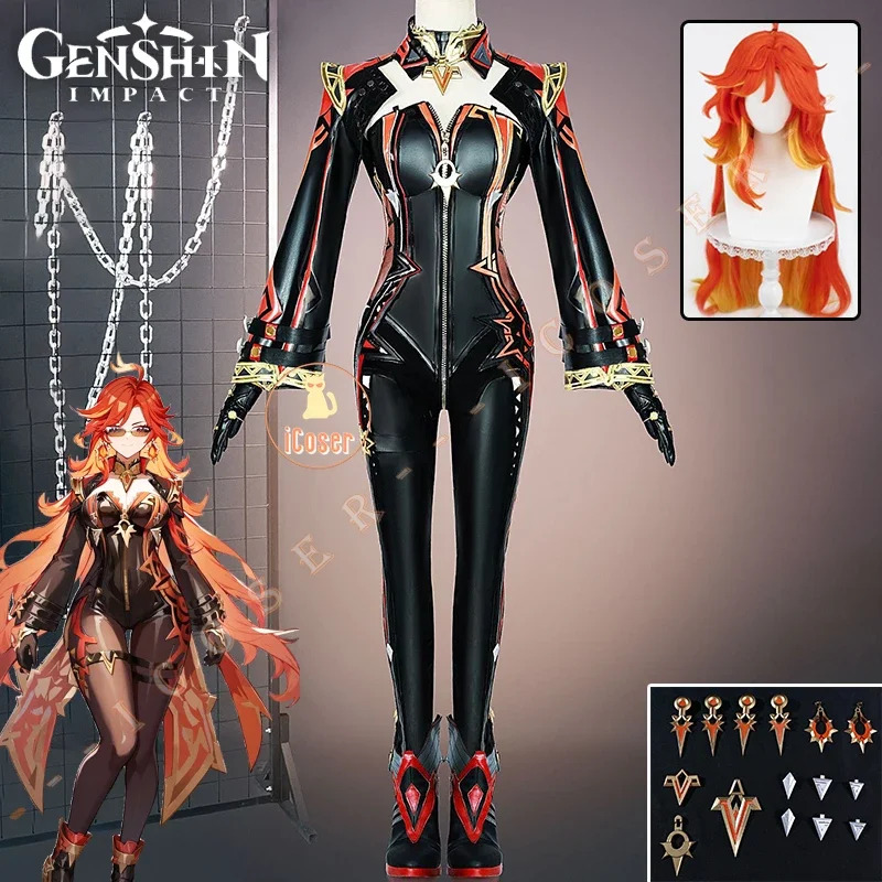 Genshin Impact Mavuika Cosplay - Party Games Youtube avis et prix