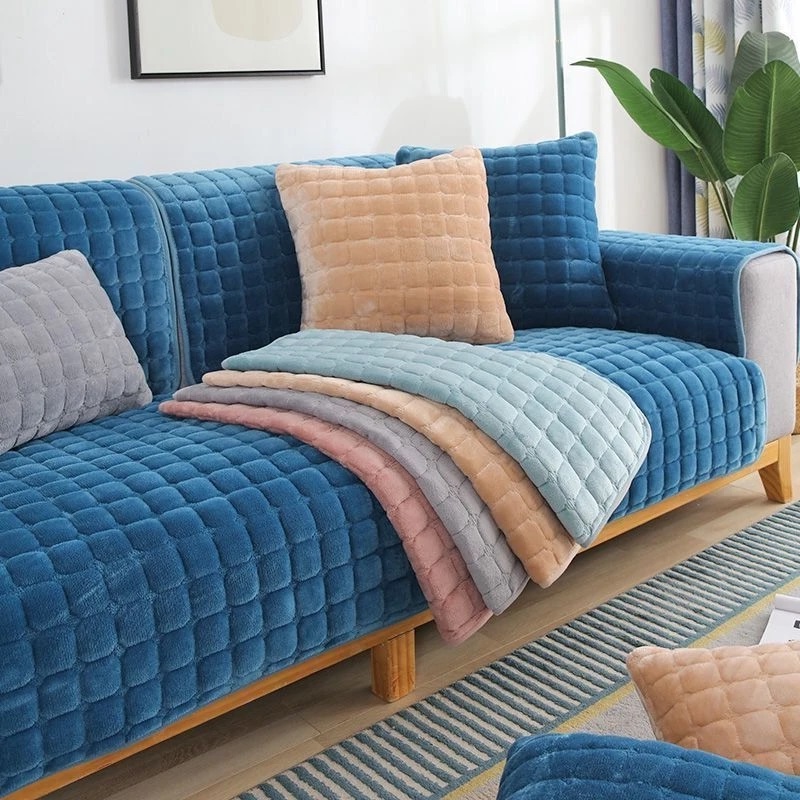 Velvet Sofa Cover Universal Pl - Washer Toss Set avis et prix