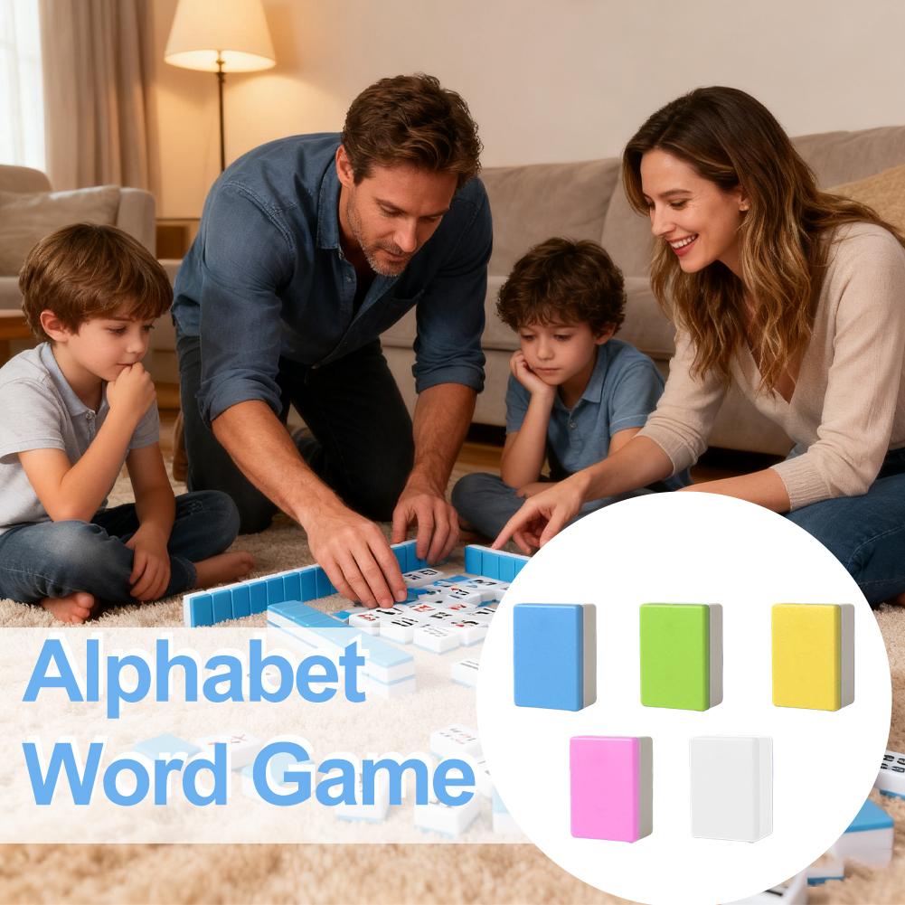 Kids Alphabet Mahjong Set Word - Party Games Multiplayer avis et prix