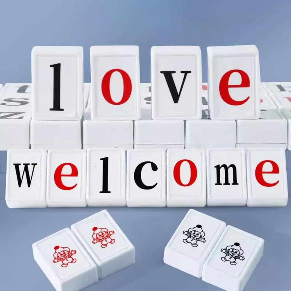 Kids Alphabet Mahjong Set Word - Party Games Multiplayer avis et prix