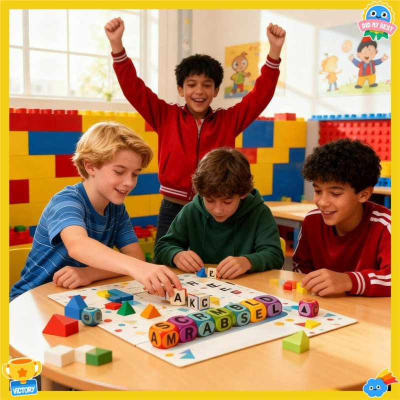 Best-Scrambled Dice Word Game  - Party Games Best avis et prix