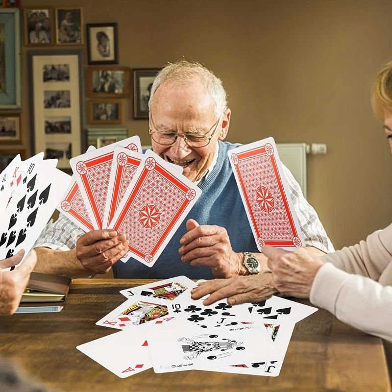 Oversized Playing Cards Jumbo  - Party Games Juego avis et prix