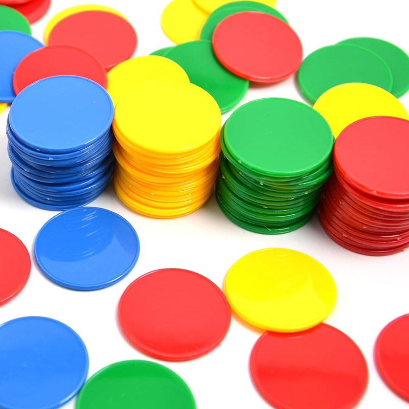 Plastic Bingo Markers Chips 4  - Party Games Juego avis et prix